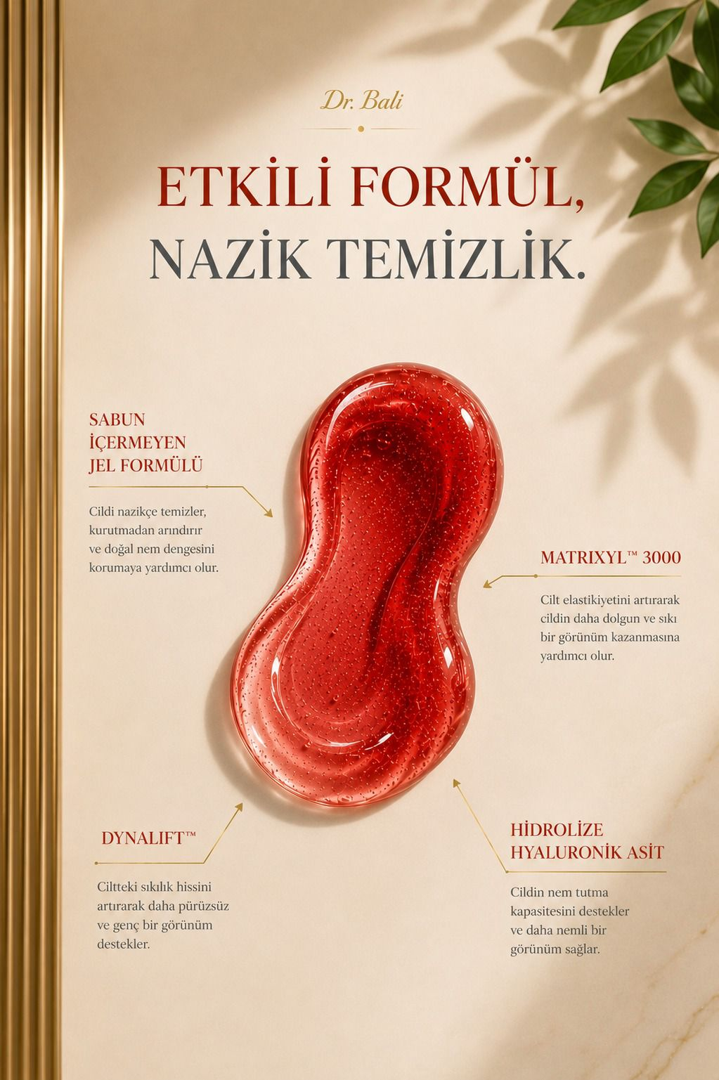 Dr. Bali Hassas Bakım Yüz Temizleme Jeli, görsel 2